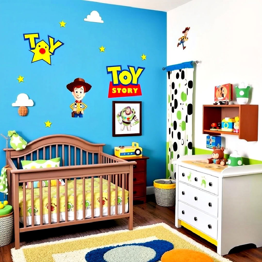 toy story inspired nursery decor