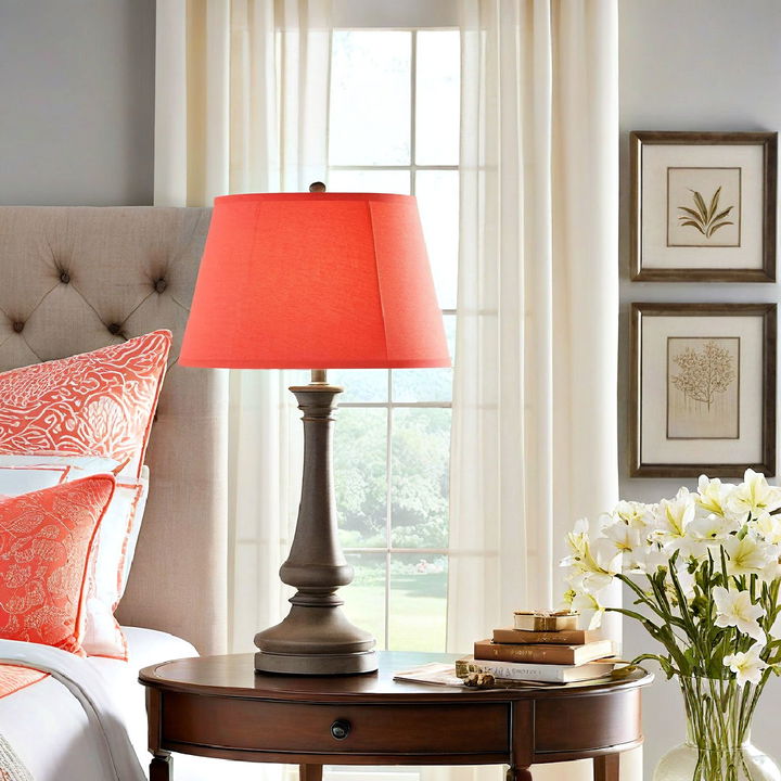 traditional lamp shades for bedroom