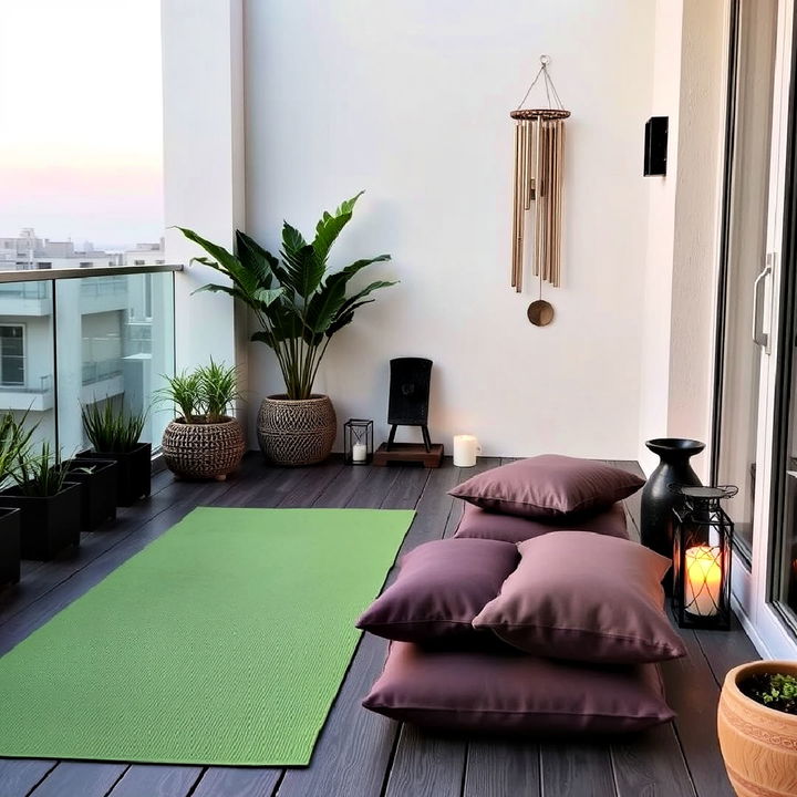 transform terrace into a wellness sanctuary