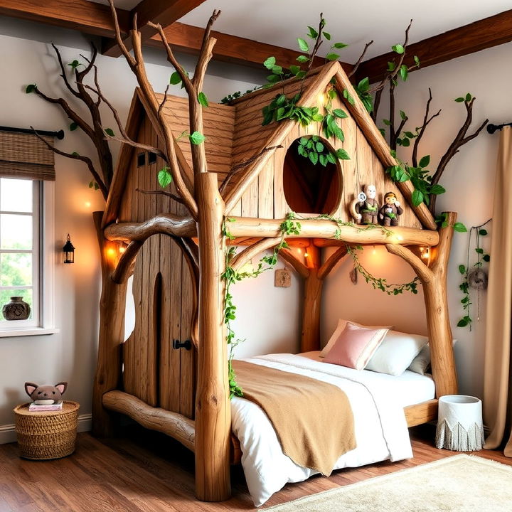 treehouse inspired bed