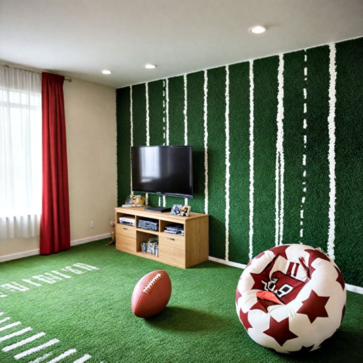 turf wall panels for a bold immersive look