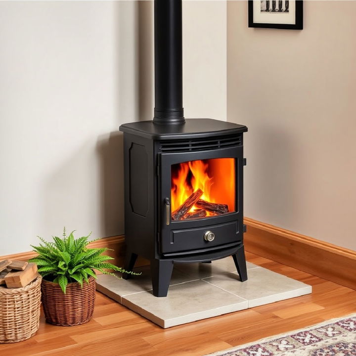 ultra compact log burner idea