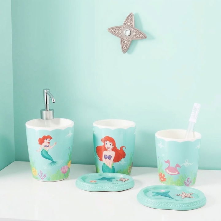 under the sea accessories for disney bathroom