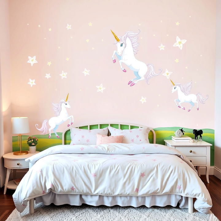 unicorn wall decals for bedroom