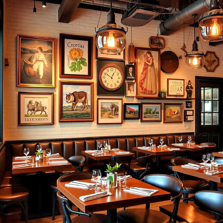 unique art and decor for your restaurant