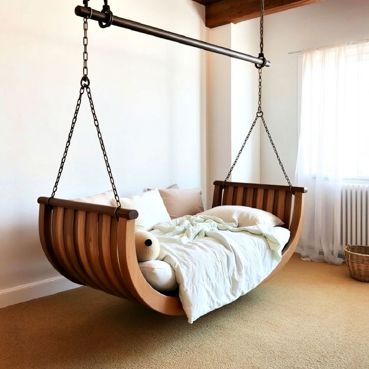 unique swing bed