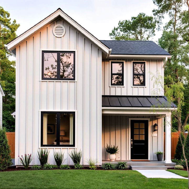 vertical siding for cottage house exterior