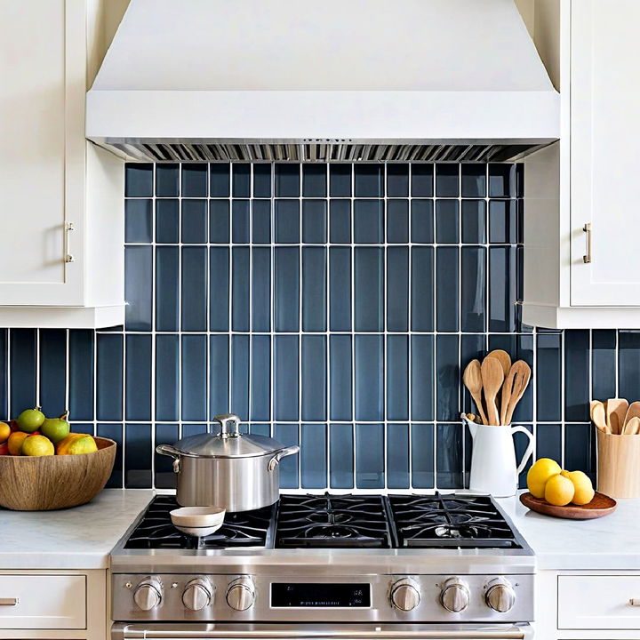 vertical subway tiles kitchen backsplash