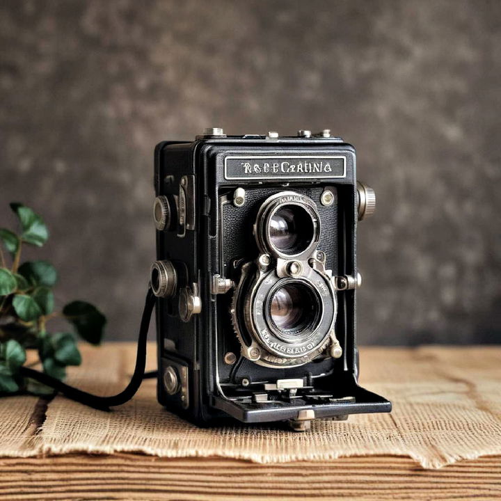 vintage camera for nostalgic decor