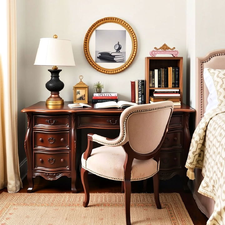 vintage inspired desk for blair waldorf bedroom