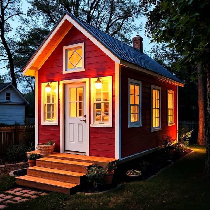 vintage schoolhouse tiny house