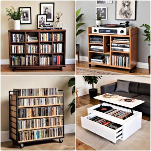 vinyl record storage ideas