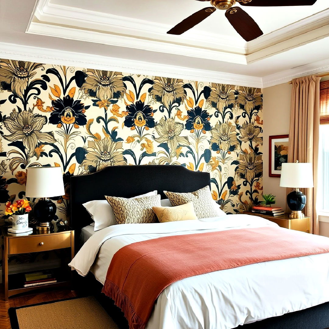 wallpaper accent wall