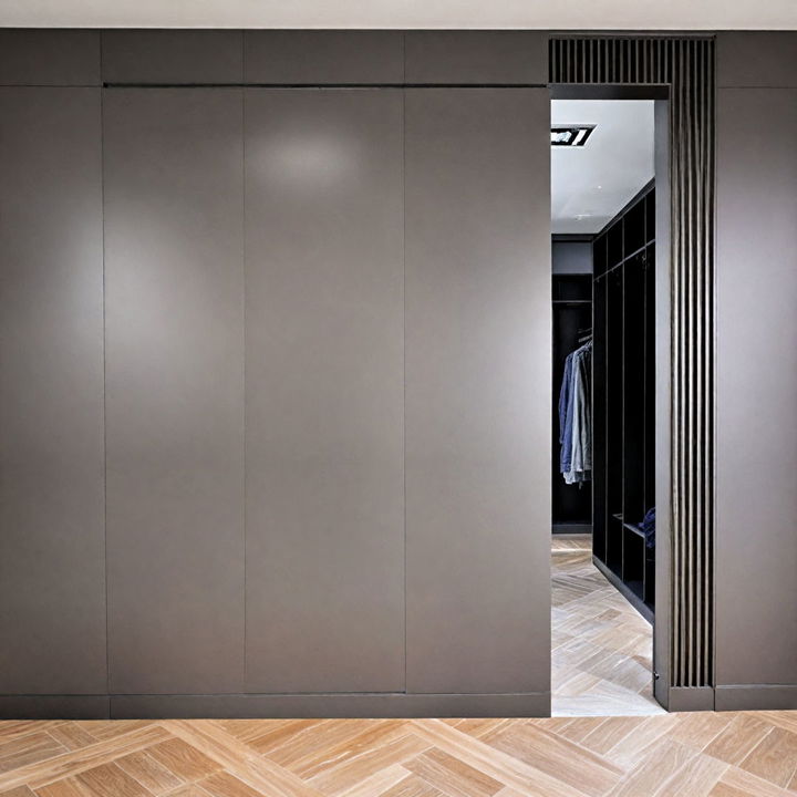 wardrobe door to create a portal to a hidden room