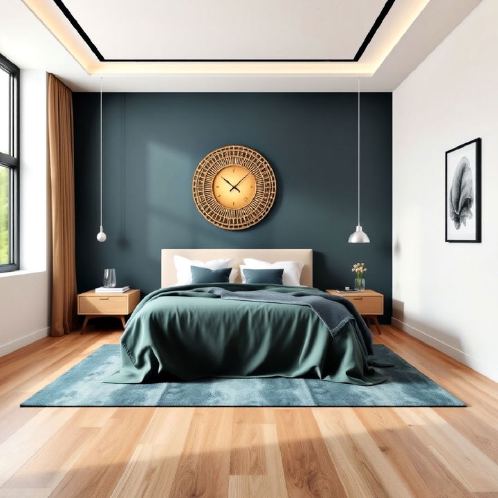 wide plank floor for bedroom