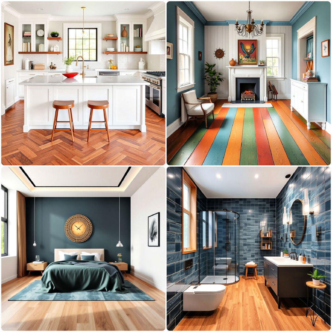 25 Wood Floor Design Ideas for A Modern and Elegant Look