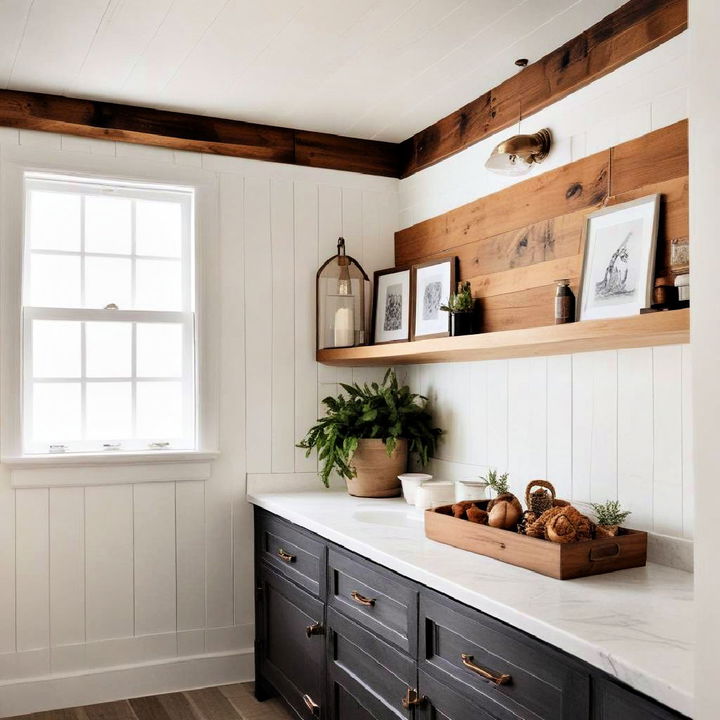 wood planks for ceiling trim