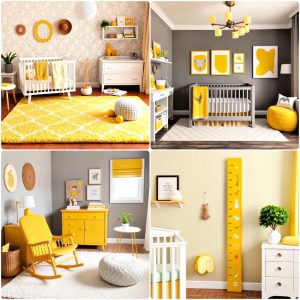 yellow nursery ideas