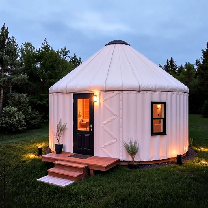 yurt tiny house