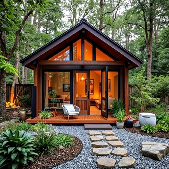 zen retreat tiny house