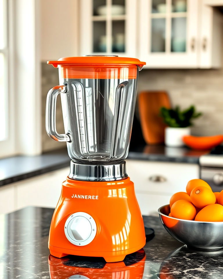 add retro flare with an orange blender