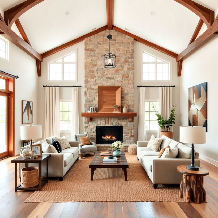 barndominium interior neutral color palette