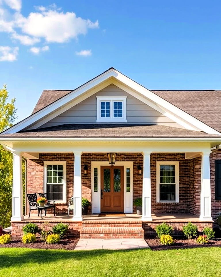 beautiful wide shed roof for spacious porches