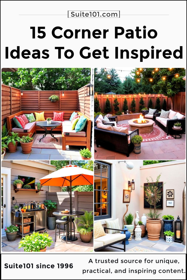 best corner patio ideas