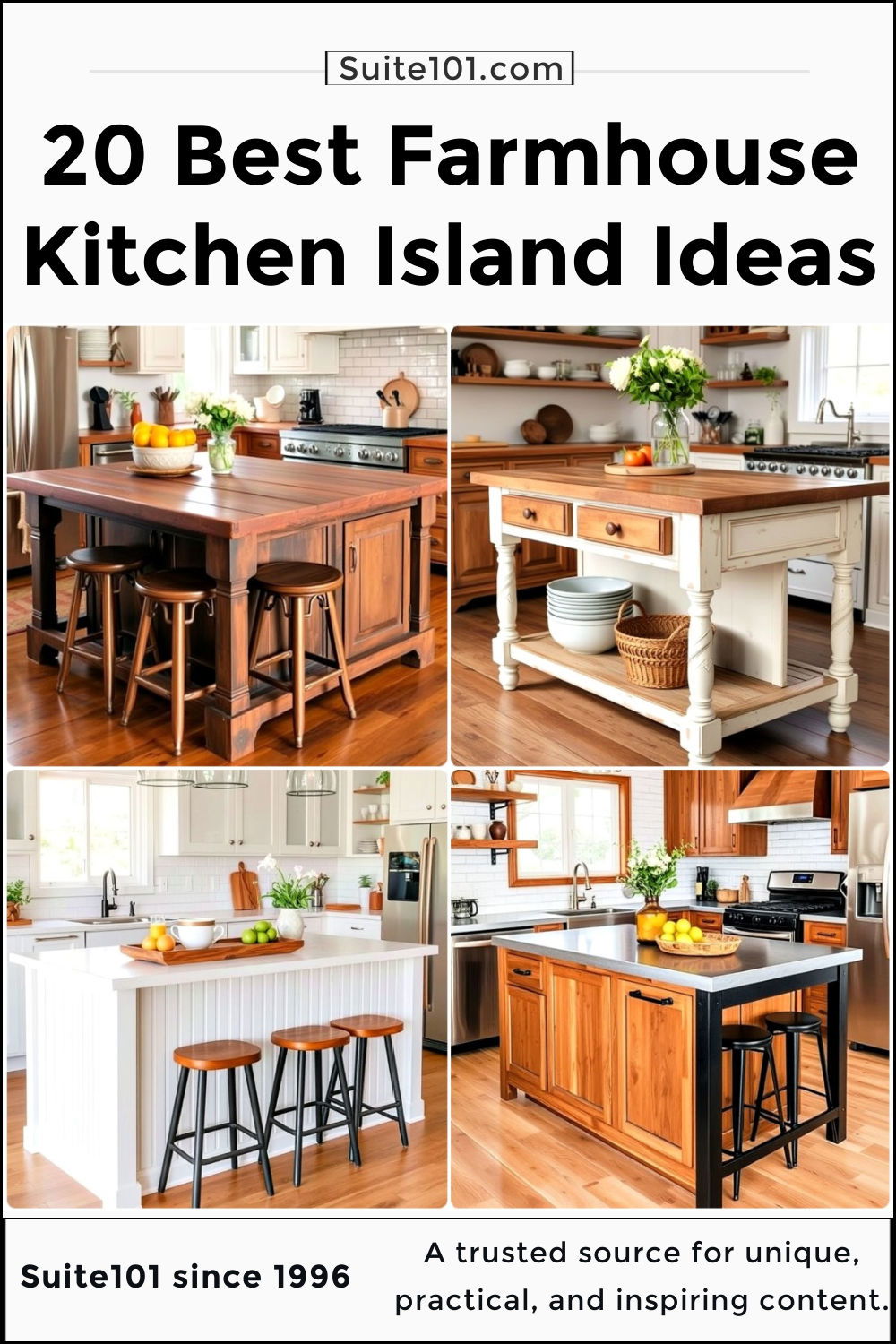 best farmhouse kitchen island ideas