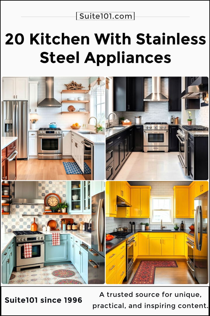 best kitchen with stainless steel appliances