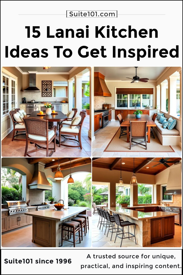 best lanai kitchen ideas