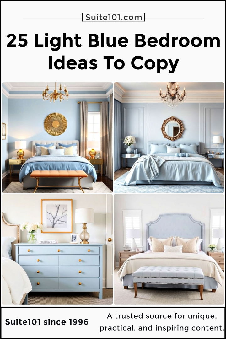 best light blue bedroom ideas