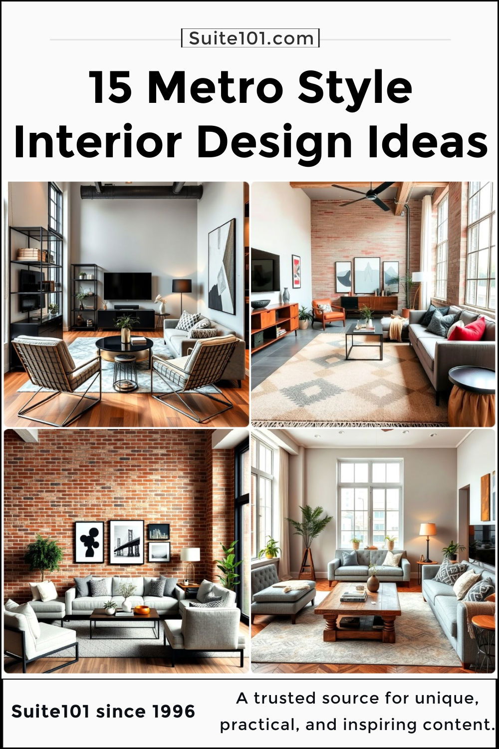 best metro style interior design ideas