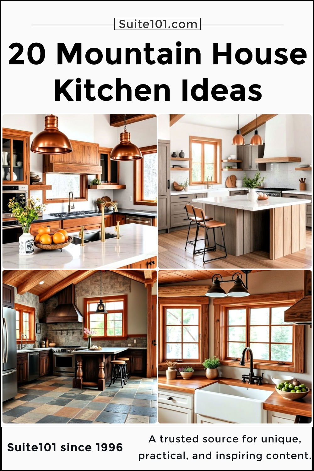 best mountain house kitchen ideas