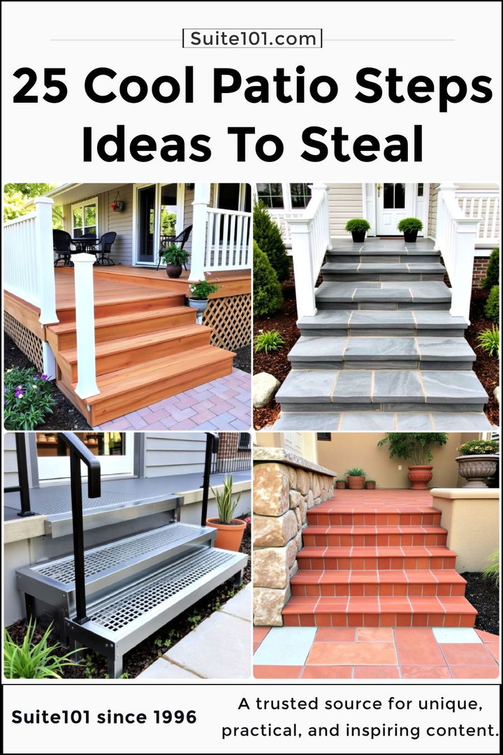 best patio steps ideas