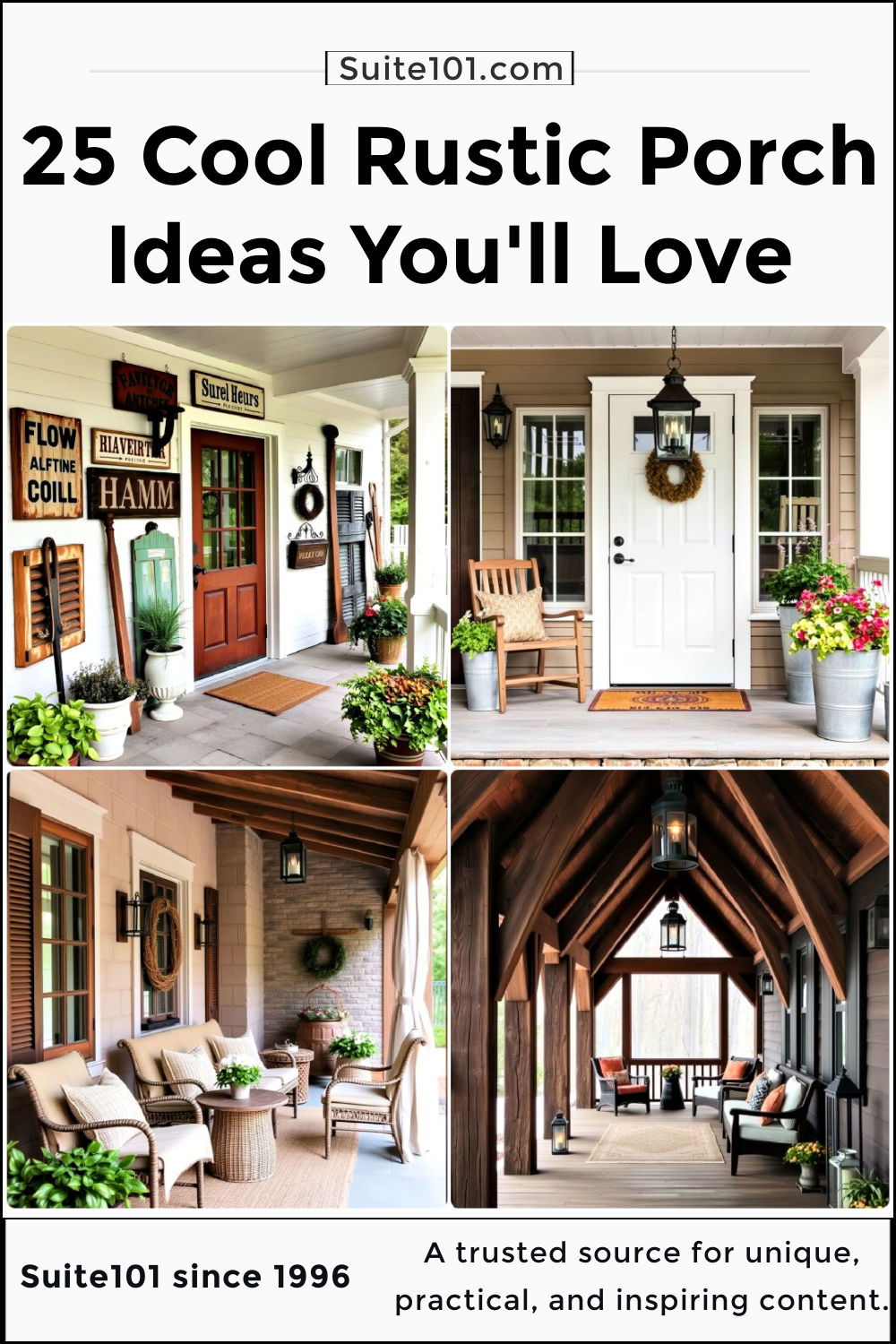 best rustic porch ideas