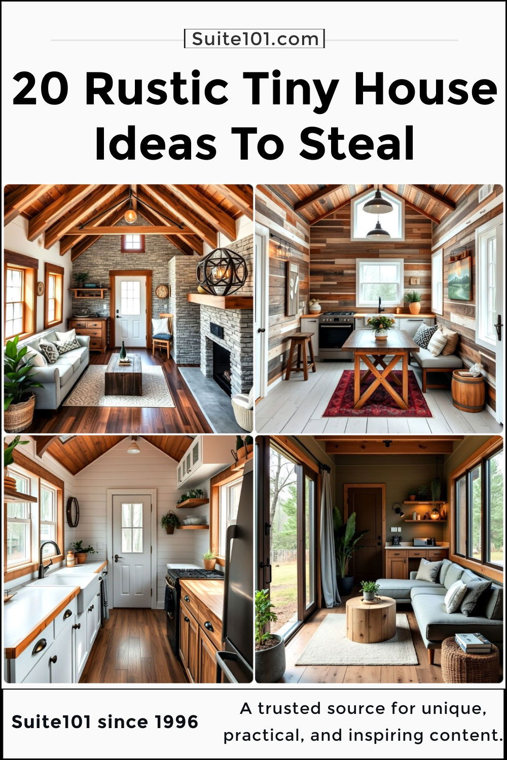 best rustic tiny house ideas