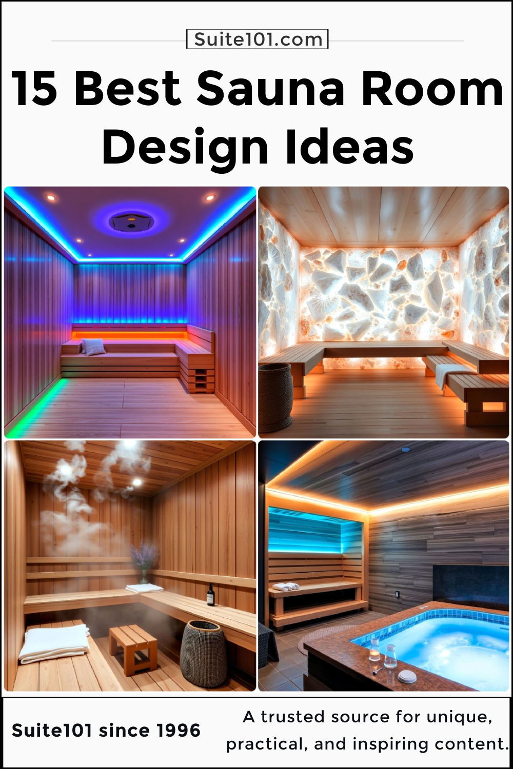 best sauna room design ideas