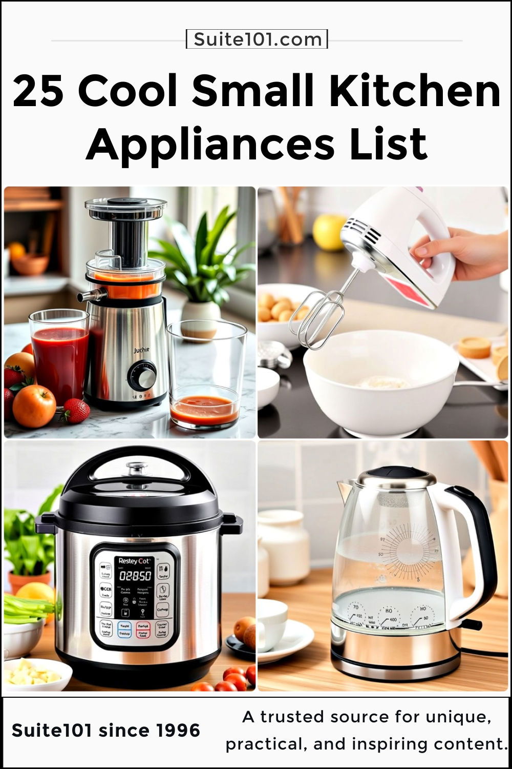 best small kitchen appliances list