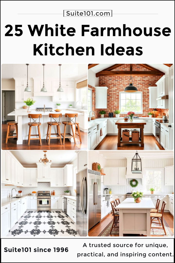 best white farmhouse kitchen ideas