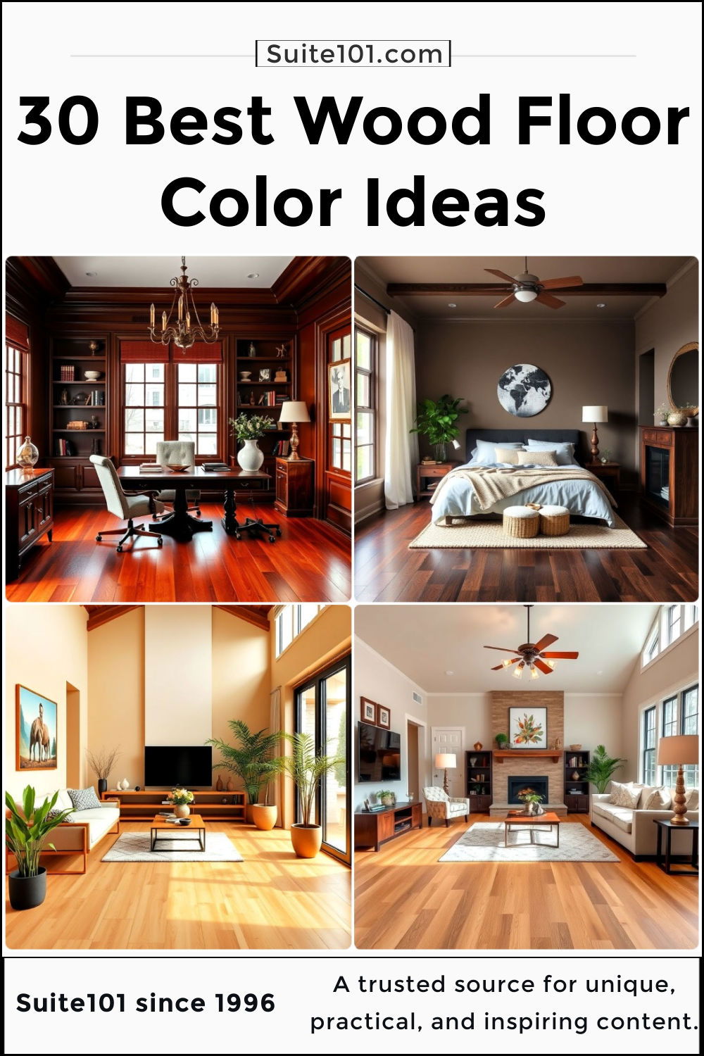 best wood floor colors