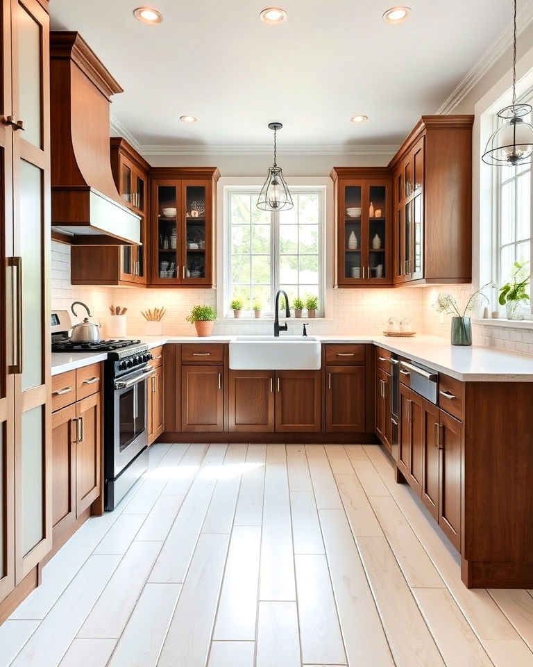 budget friendly white vinyl flooring for kitchen