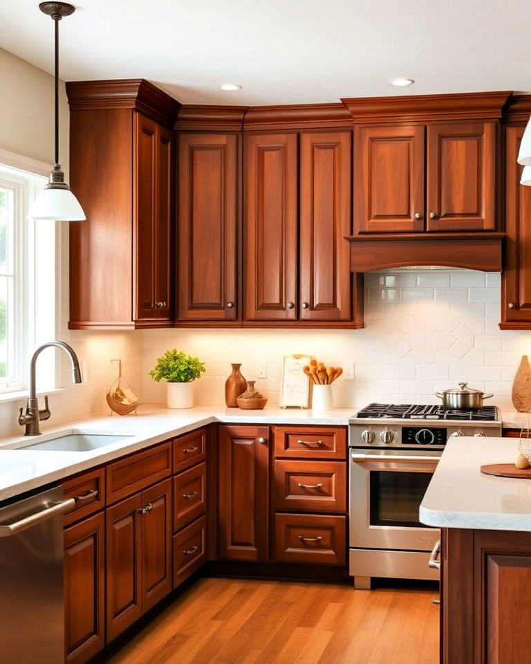 cherry cabinets for traditional and modern styles