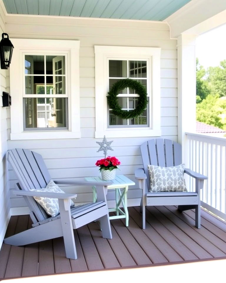 classic adirondack seating porch