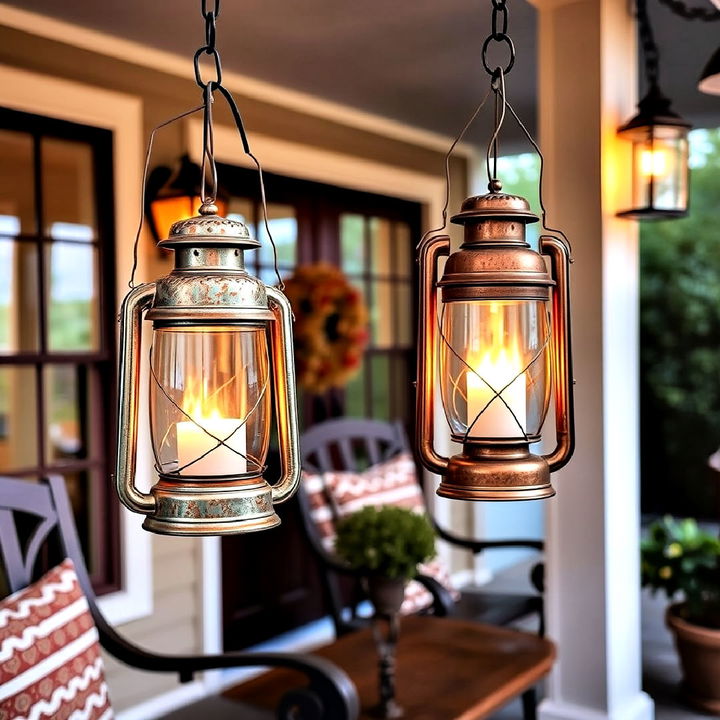 classic lantern lighting for your porch