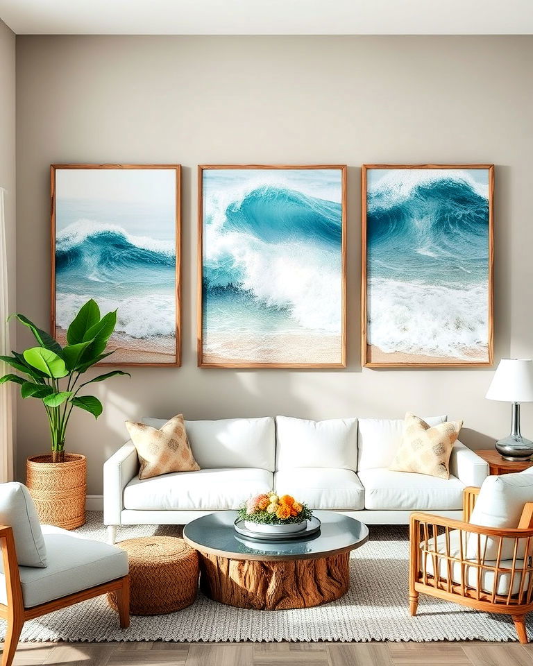 coastal themed wall art for florida home