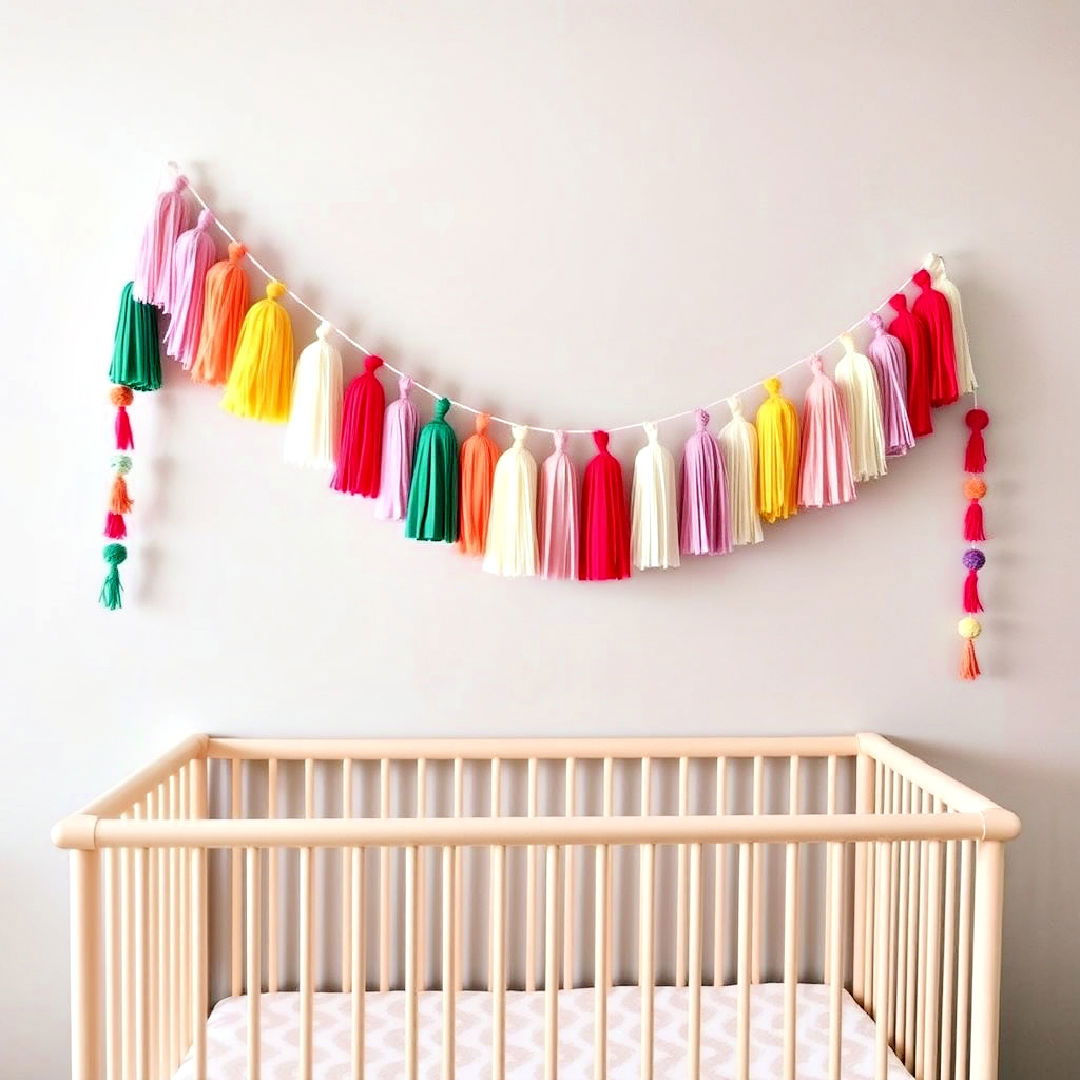 colorful tassel banners