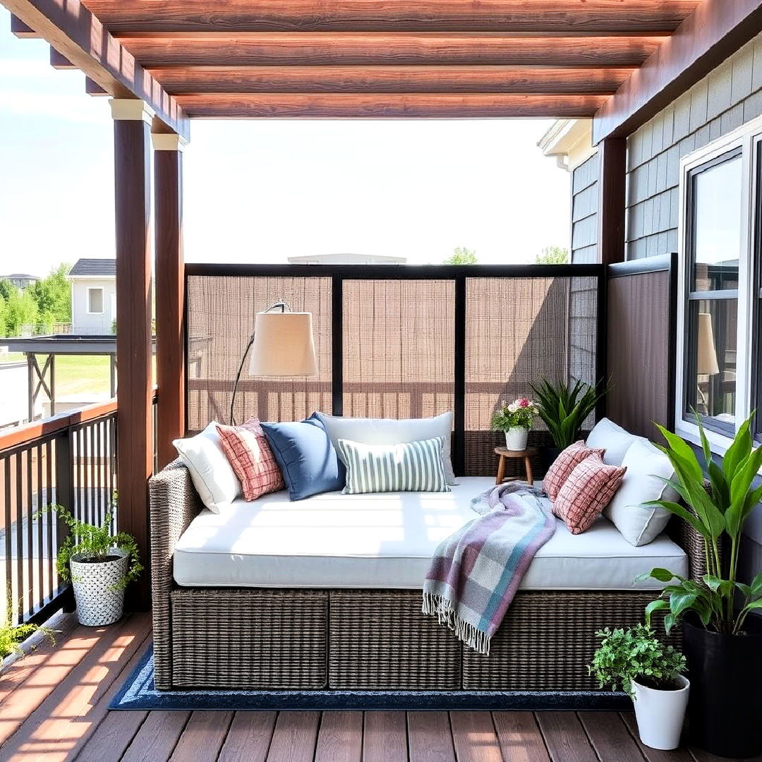 daybed for second floor deck