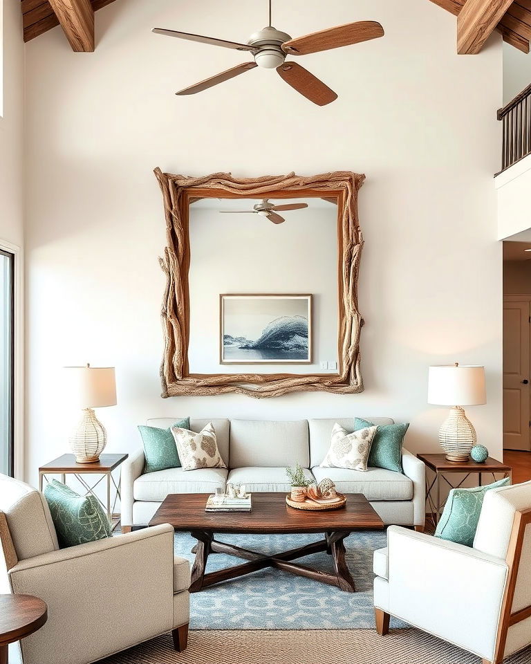 driftwood accents to enhance florida decor