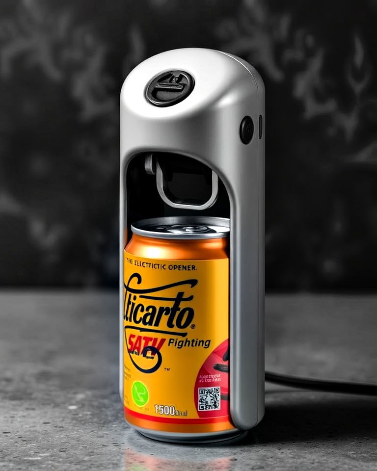 effortless opening with an electric can opener